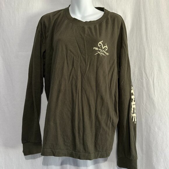Realtree Xtra Long Sleeve T-Shirt – Olive Green – Men’s Size XL - Picture 1 of 4